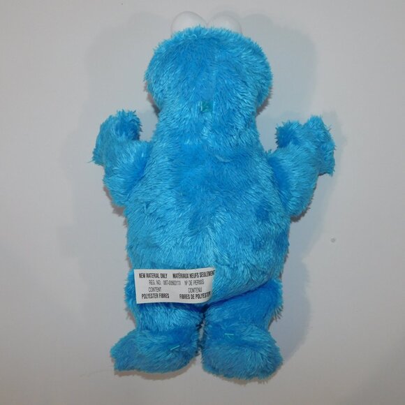 2013 Hasbro 12" Plush Sesame Street Cookie Monster Stuffed Toy Doll UNUSED - Picture 4 of 5